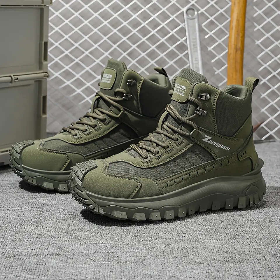 Botas de Caminhada de Cano Alto | Leves e Confortáveis para Outdoor  4