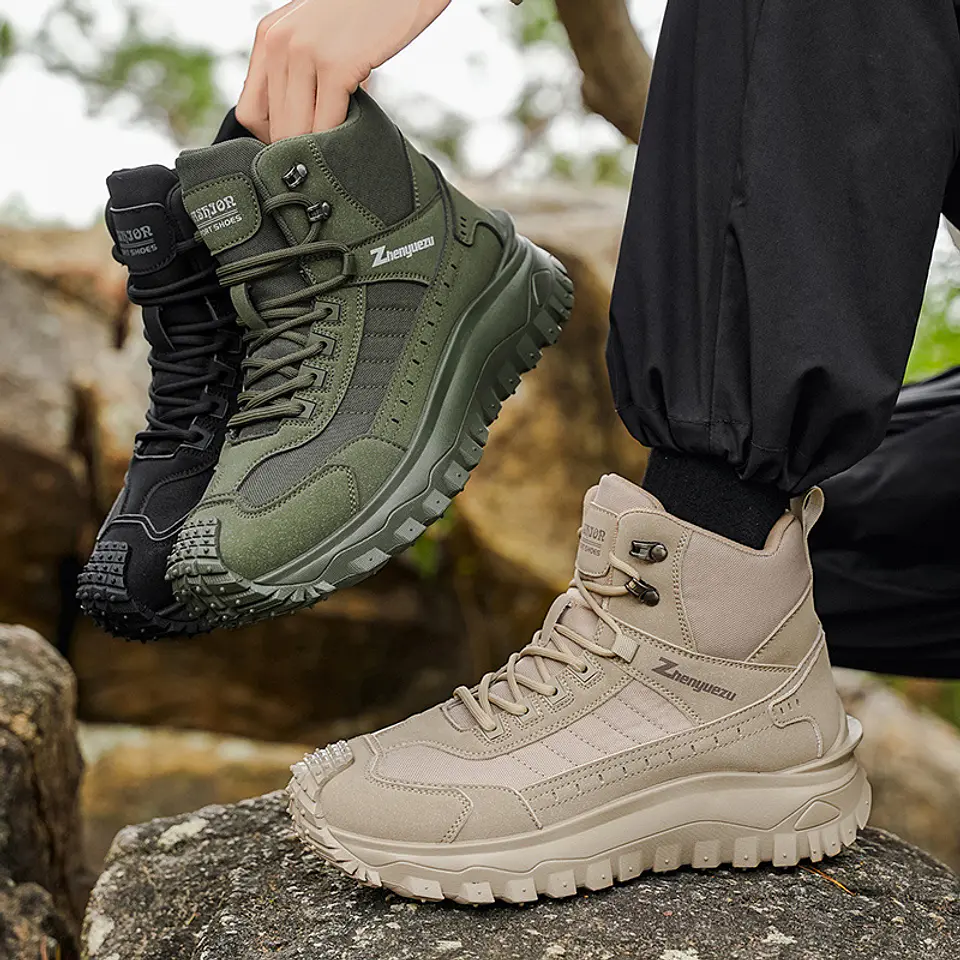 Botas de Caminhada de Cano Alto | Leves e Confortáveis para Outdoor  10