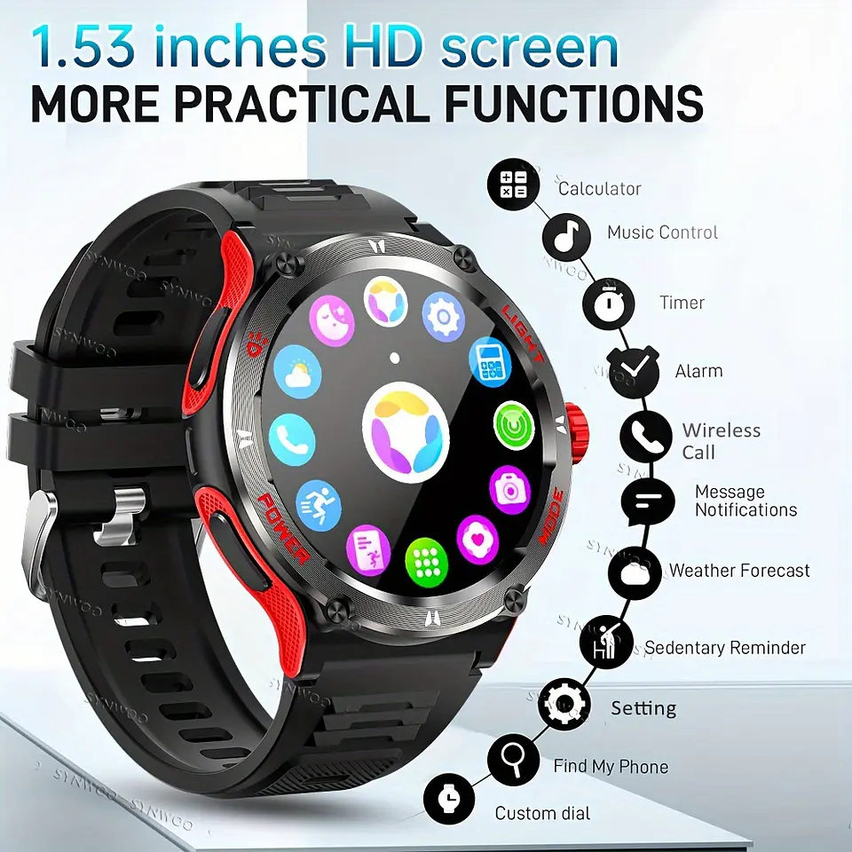 Smartwatch synwoo 1.53
