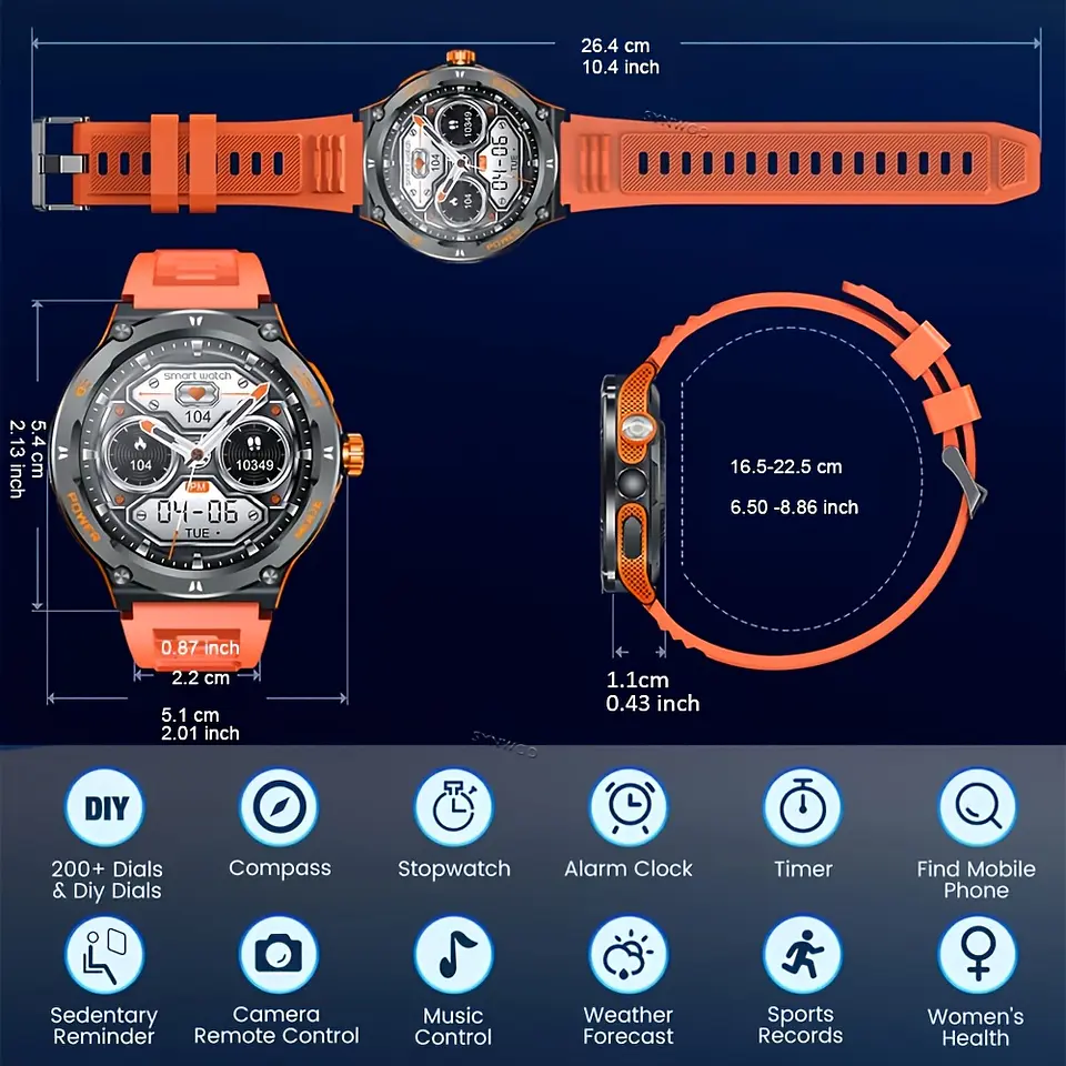 Smartwatch synwoo 1.53