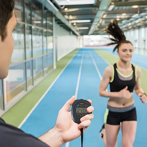 Cronómetro Desportivo Multifuncional | Temporizador para Árbitros e Treinadores 
