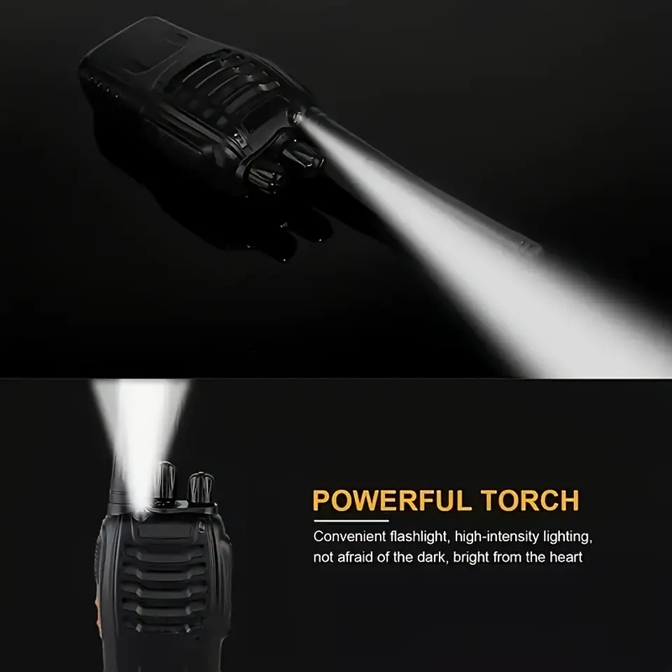 Walkie-Talkies Recarregáveis Loyyz | 3-5km de Alcance com Auriculares 6