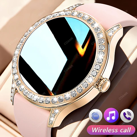 Smartwatch COANR 1.27" | Chamadas, Notificações e Controlo de Música
