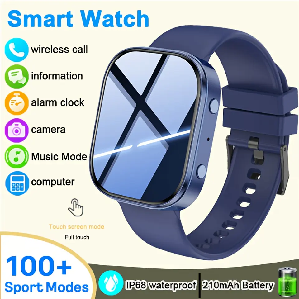 Smartwatch 2026 para Homem/Mulher, Ecrã Amoled HD de 4,78 cm, com Chamada e Resposta Sem Fios, Monitor de Atividade, Mostradores de Relógio, Passos, Calorias, IP68 3