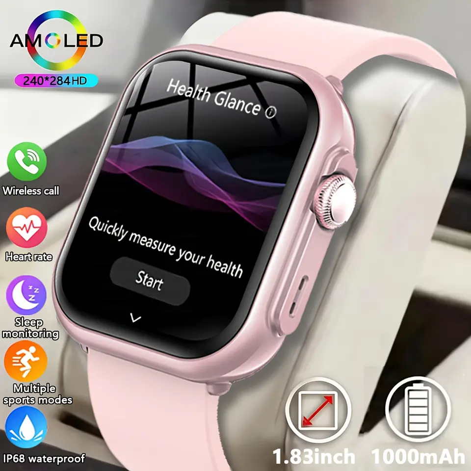 Relógio Inteligente para Homens e Mulheres: Compatível com iPhone e Android, com Chamadas BT, Monitorização do Sono, Resistência à Água IP68, Monitorização de Fitness com Mais de 1... 11