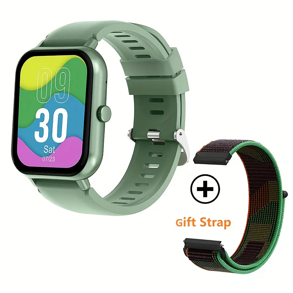 Smartwatch Compatível com Celulares Android/iOS, Monitor de Atividades Físicas com Tela Touchscreen Completa de 1,83", Controle de Voz, Mais de 100 Modos Esportivos, Contador de Pa... 4