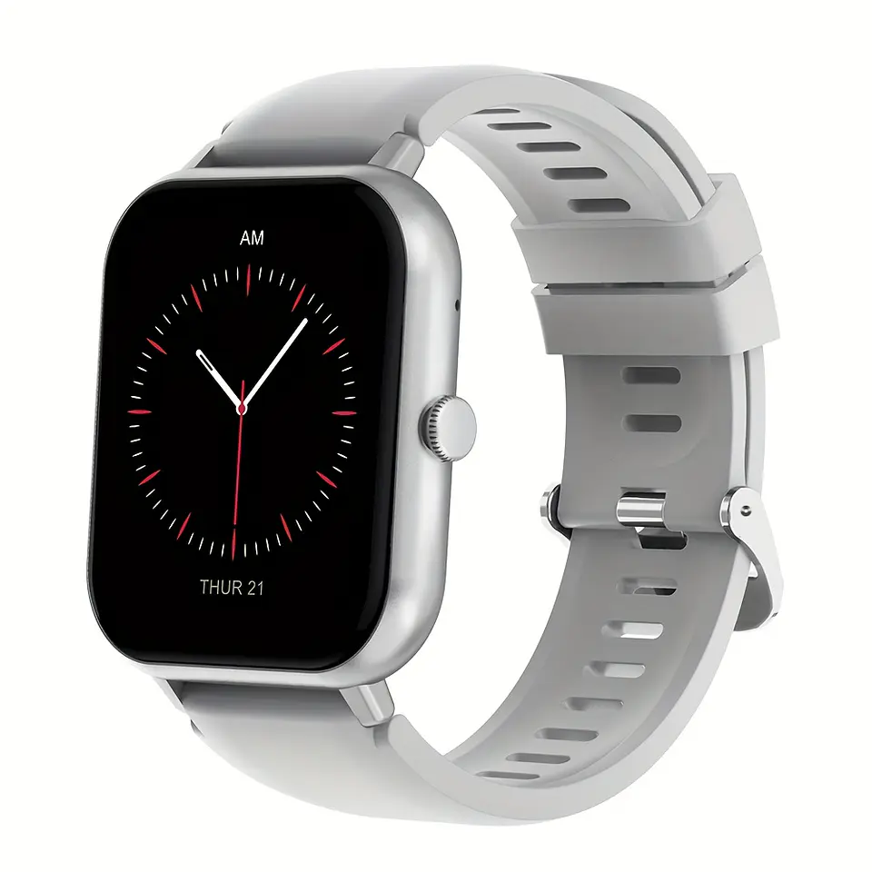 Smartwatch Compatível com Celulares Android/iOS, Monitor de Atividades Físicas com Tela Touchscreen Completa de 1,83", Controle de Voz, Mais de 100 Modos Esportivos, Contador de Pa... 8