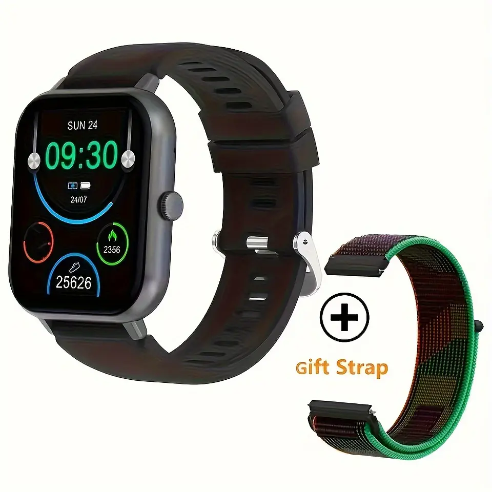 Smartwatch Compatível com Celulares Android/iOS, Monitor de Atividades Físicas com Tela Touchscreen Completa de 1,83", Controle de Voz, Mais de 100 Modos Esportivos, Contador de Pa... 9
