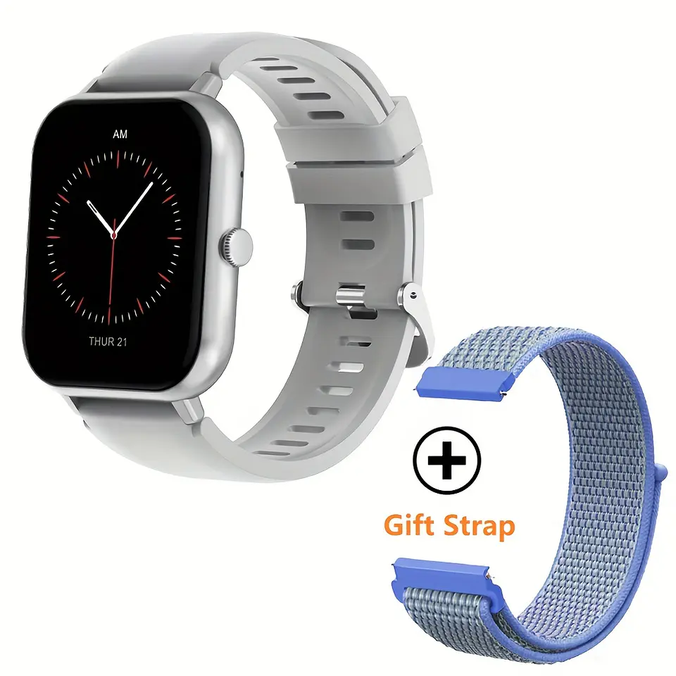 Smartwatch Compatível com Celulares Android/iOS, Monitor de Atividades Físicas com Tela Touchscreen Completa de 1,83", Controle de Voz, Mais de 100 Modos Esportivos, Contador de Pa... 11