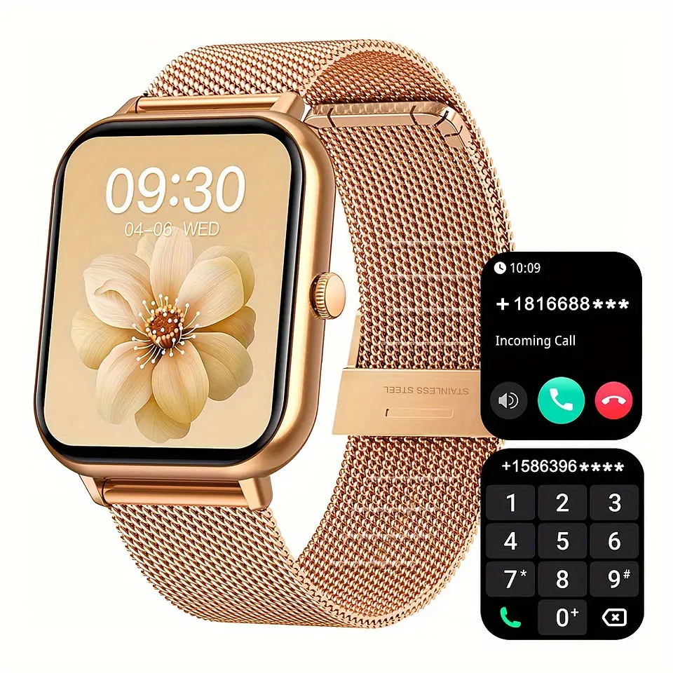 Smartwatch Compatível com Celulares Android/iOS, Monitor de Atividades Físicas com Tela Touchscreen Completa de 1,83", Controle de Voz, Mais de 100 Modos Esportivos, Contador de Pa... 14