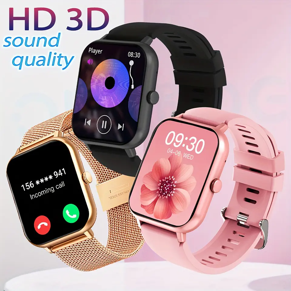Smartwatch Compatível com Celulares Android/iOS, Monitor de Atividades Físicas com Tela Touchscreen Completa de 1,83", Controle de Voz, Mais de 100 Modos Esportivos, Contador de Pa... 15