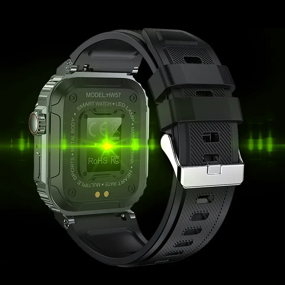 Relógio Inteligente Desportivo Outdoor Masculino com Lanterna LED, Ecrã de Alta Definição de 1,91", Suporta Chamadas Sem Fios, Notificações de Mensagens, À Prova de Água, 100 Modos... 14
