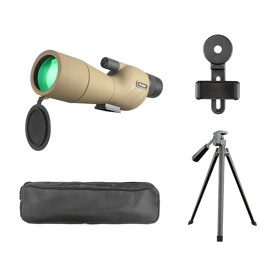 Kit de Lente de Observação HD 25-75x60, Lente Objetiva de 60 mm, Ideal para Campismo, Observação de Aves e Vida Selvagem a Longa Distância, Tiro ao Alvo e Identificação de Objetivo... 2