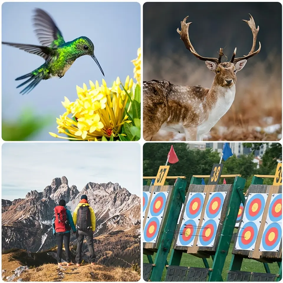 Kit de Lente de Observação HD 25-75x60, Lente Objetiva de 60 mm, Ideal para Campismo, Observação de Aves e Vida Selvagem a Longa Distância, Tiro ao Alvo e Identificação de Objetivo... 9