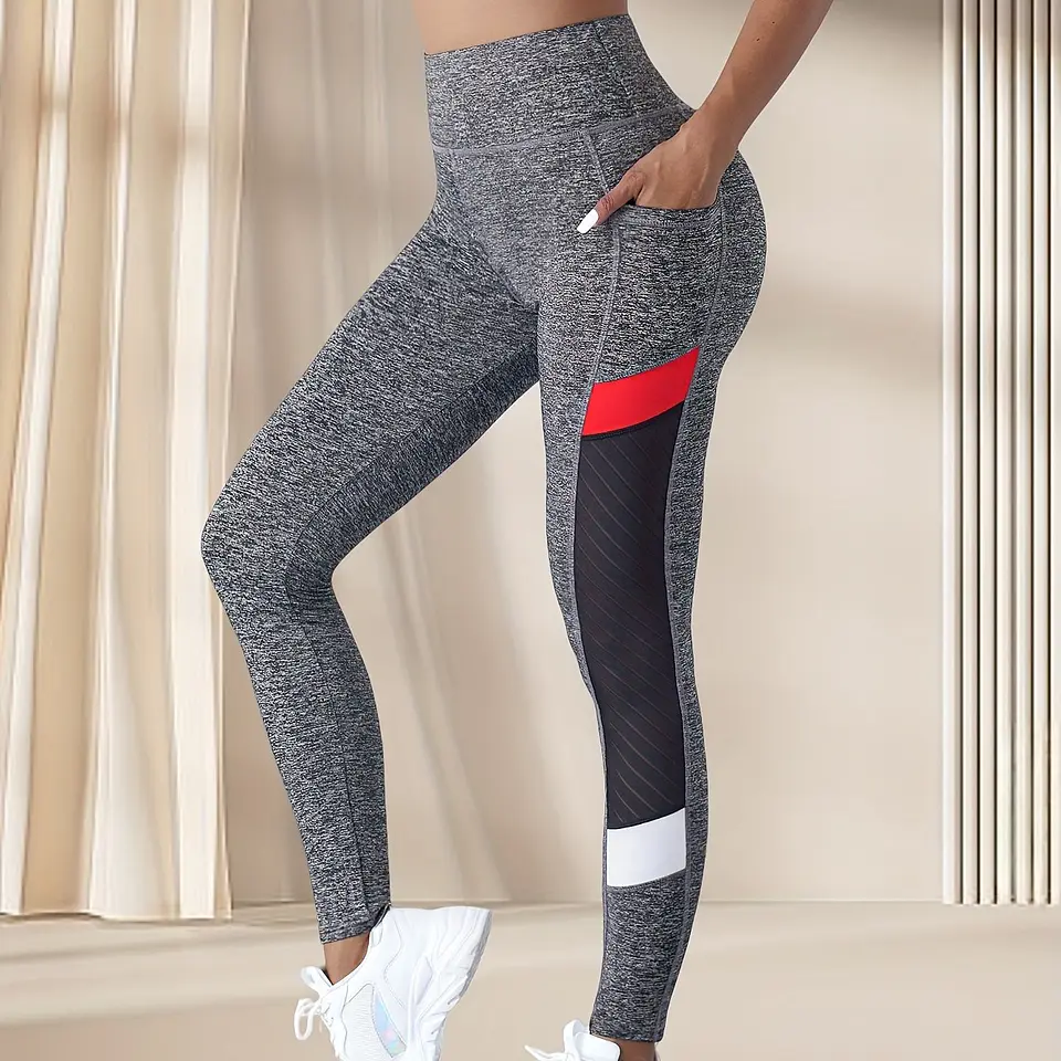Leggings Desportivas com Bolso | Controlo de Barriga e Alta Elasticidade 4