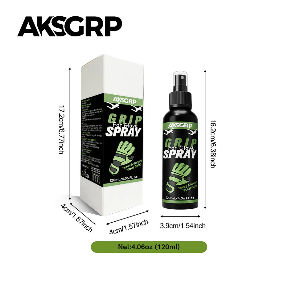 Spray Antiderrapante para Luvas de Guarda-Redes e Raquetes | Aderência Máxima 3