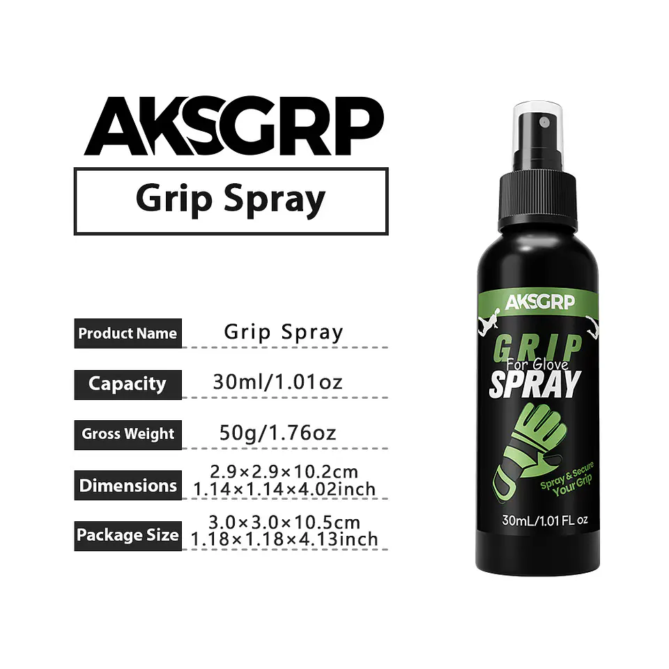 Spray Antiderrapante para Luvas de Guarda-Redes e Raquetes | Aderência Máxima 4