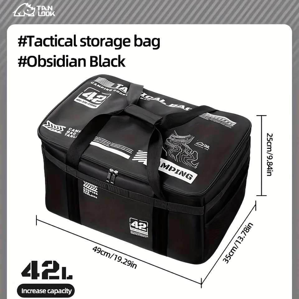 Bolsa de Armazenamento para Equipamento de Campismo | Estojo Utilitário para Utensílios de Cozinha 2
