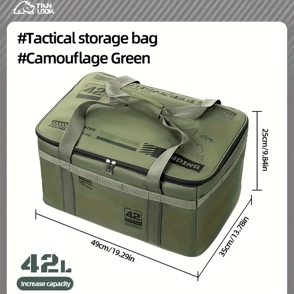 Bolsa de Armazenamento para Equipamento de Campismo | Estojo Utilitário para Utensílios de Cozinha 3