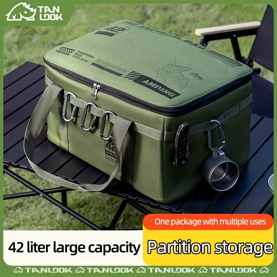 Bolsa de Armazenamento para Equipamento de Campismo | Estojo Utilitário para Utensílios de Cozinha 4