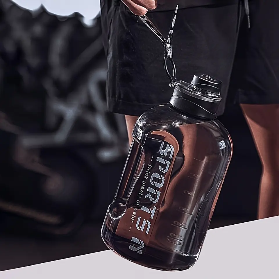Garrafa de Água Desportiva 1700ml com Canudo | Material PC e Tampa com Palhinha 9