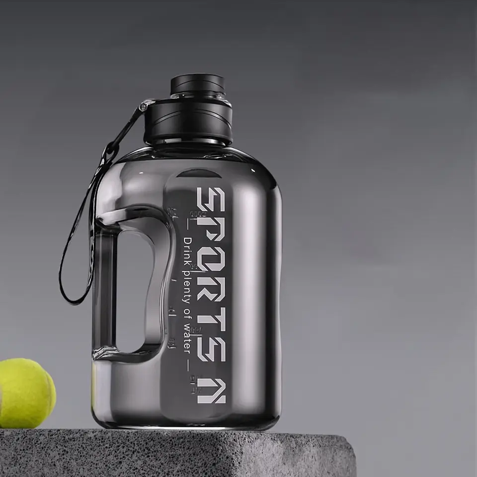 Garrafa de Água Desportiva 1700ml com Canudo | Material PC e Tampa com Palhinha 12