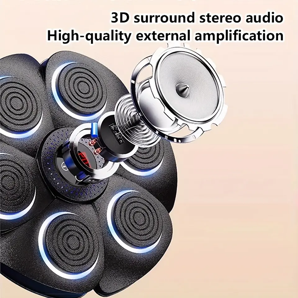 Treinador de Boxe Inteligente com Música | Equipamento de Fitness 2025 12