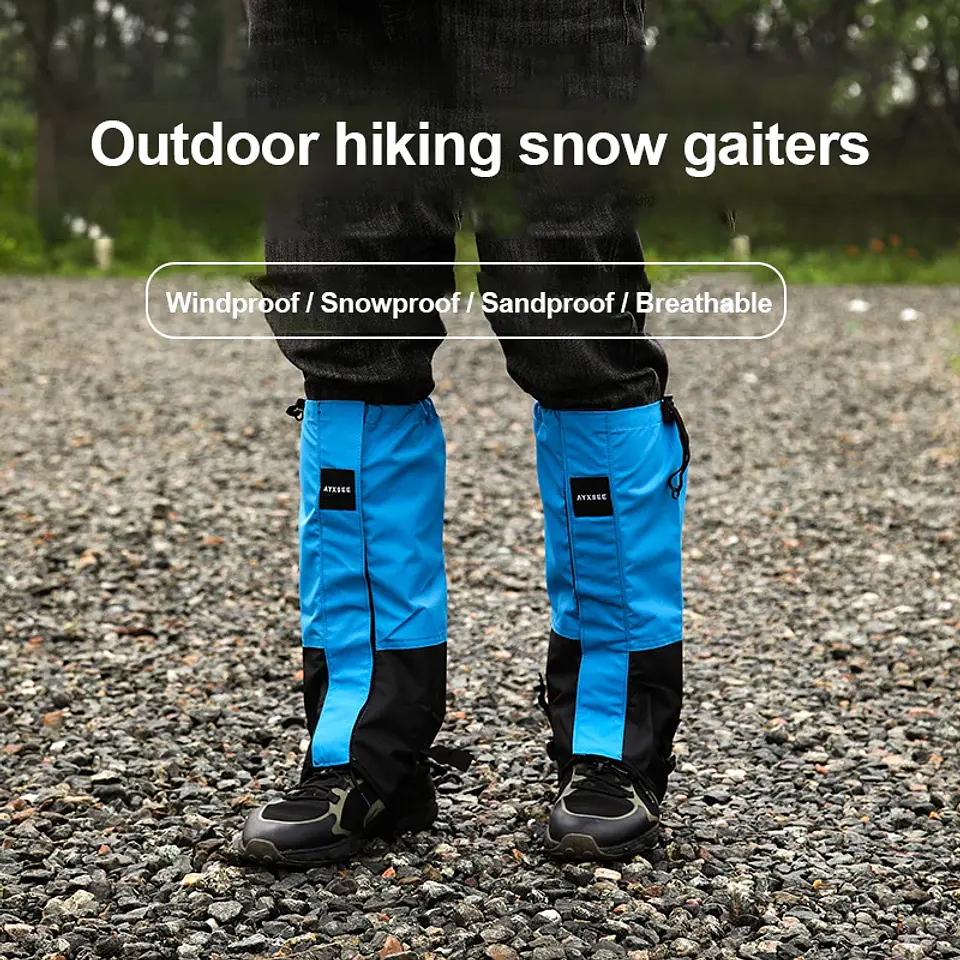 Capas Impermeáveis para Pernas com Elástico Longo | Proteção para Calças e Botas 3