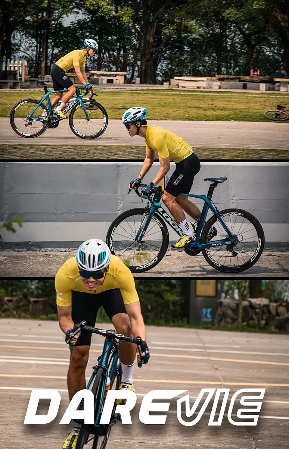 Camisa de Ciclismo DAREVIE com Tecnologia Cool | Fresca e Refrescante para Verão 4