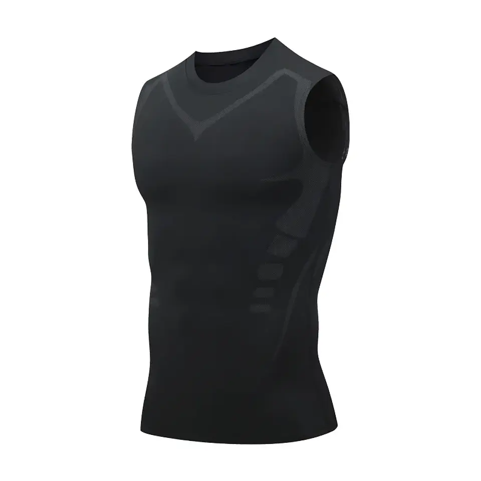 Camiseta Regata de Compressão GENDAWAY | Top Fitness sem Mangas para Academia 10