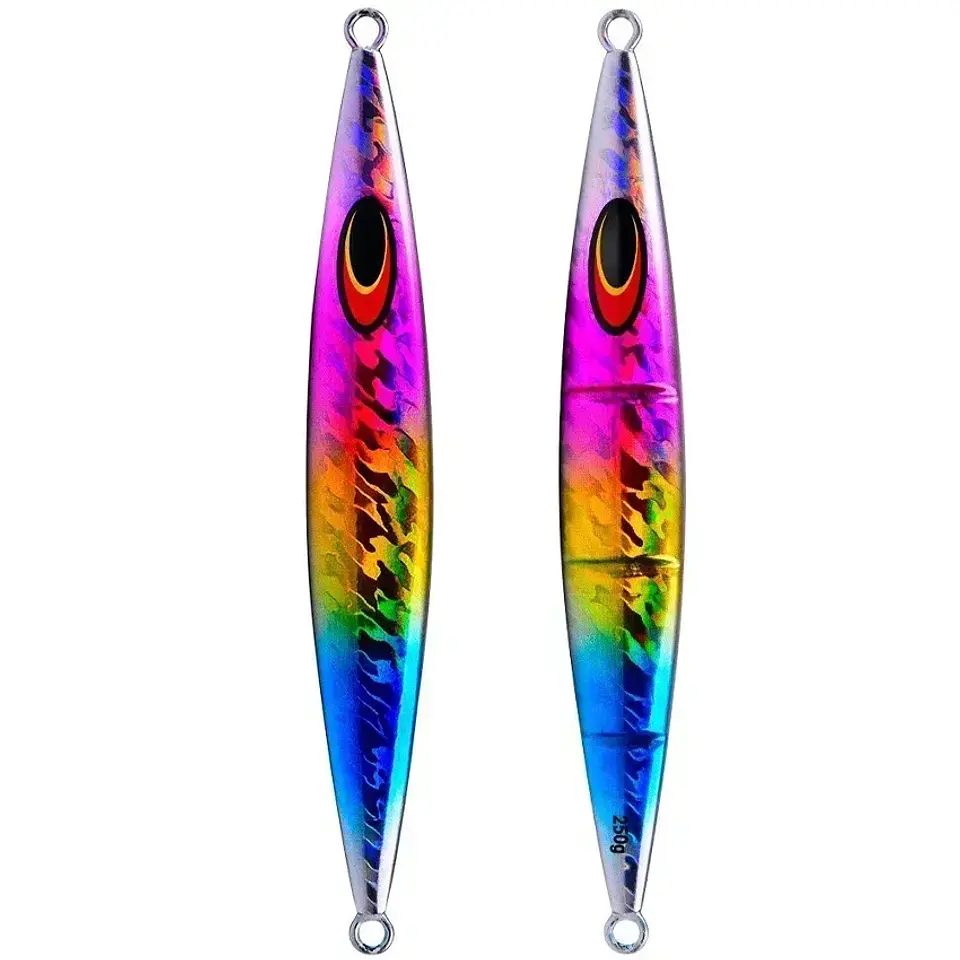 Isco Vertical 200g | Afundamento Lento e Efeito Luminoso para Pesca de Mar 15