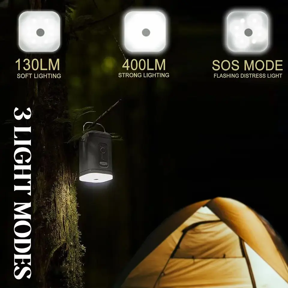Bomba Elétrica de Ar Mini | Dupla Ação e Luz LED para Campismo 5