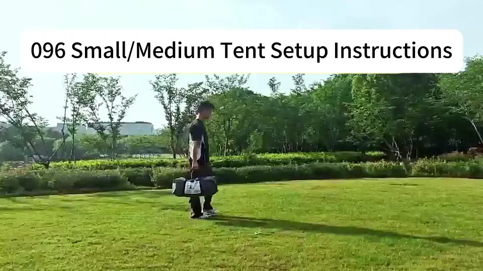 Tenda de Campismo 2 Quartos + Sala | 4-12 Pessoas com Abertura Automática 2