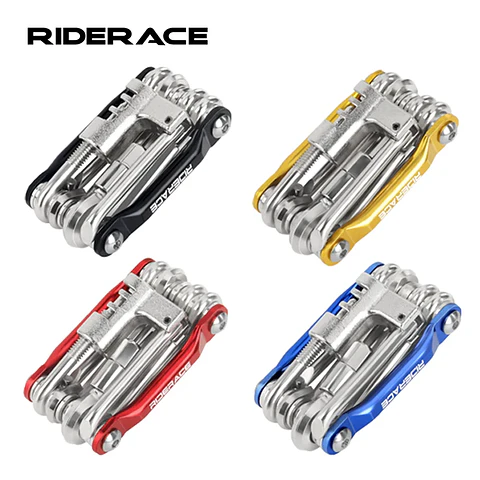  Kit de Ferramentas Multiuso RIDERACE | Chaves Allen e Desmontador de Corrente Portátil