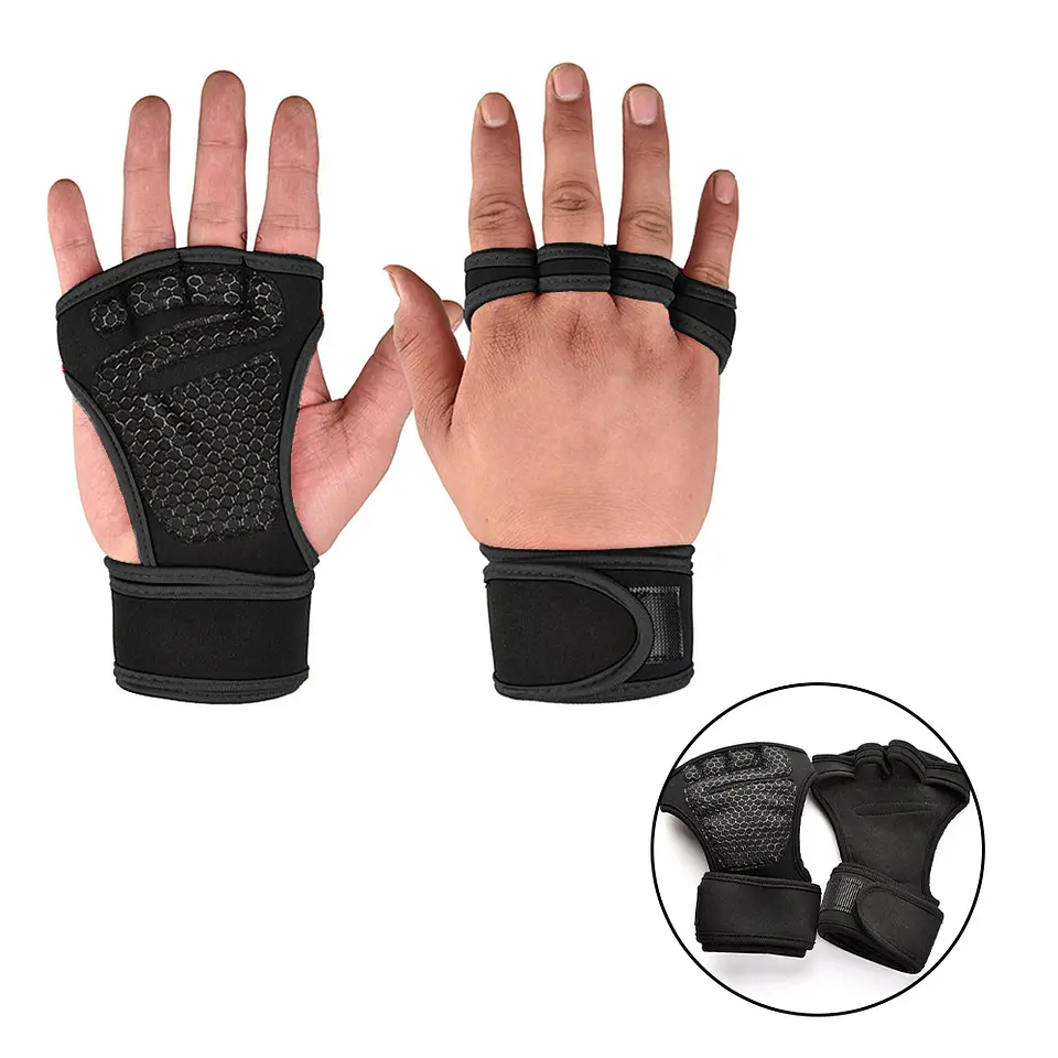  Luvas de Treino Z05 | Proteção de Palma e Punho para Musculação e Fitness 9
