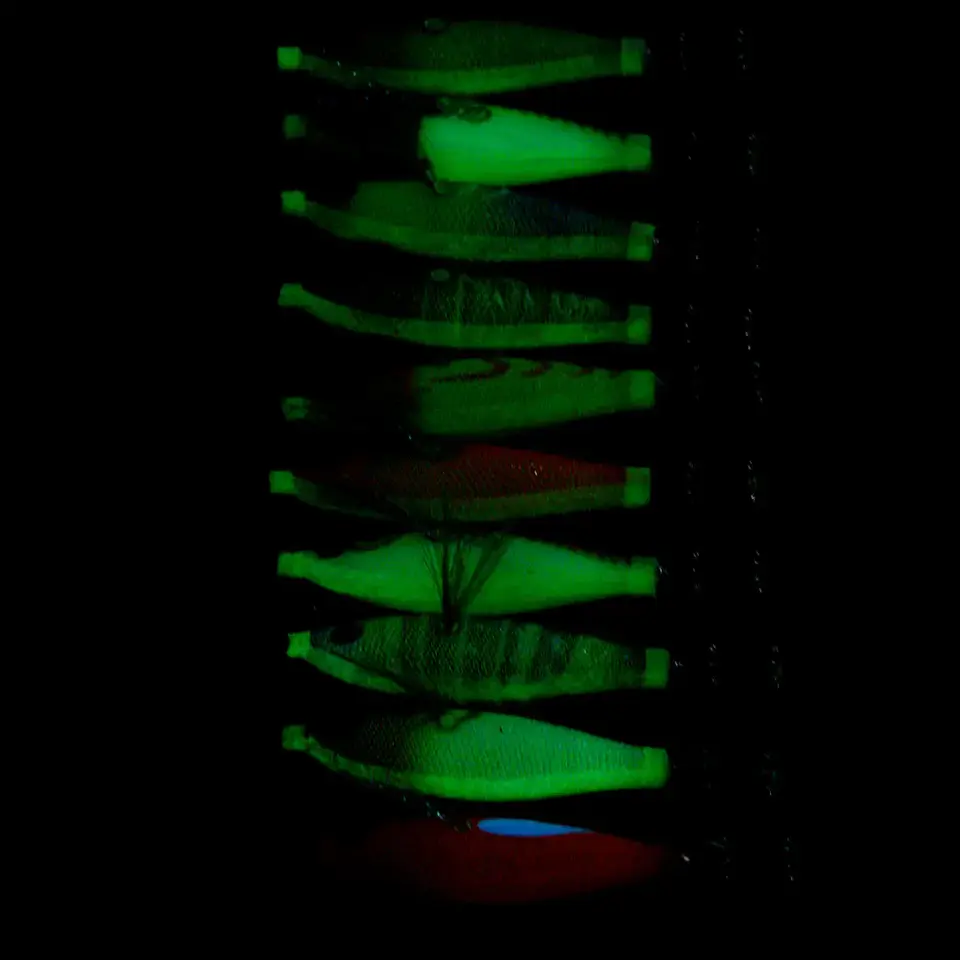 Kit 10 Jigs de Lula Luminosos | 8 cm e 5,8 g para Pesca de Choco e Lula 3