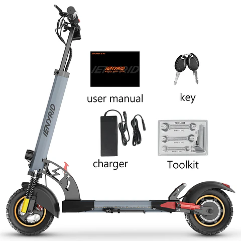 Trotinete Elétrica iENYRID A1 | 800W, 45 km/h e Design Dobrável para Cidade