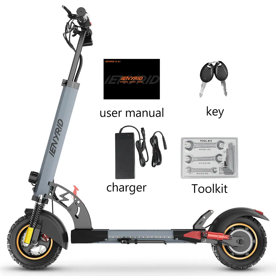 Trotinete Elétrica iENYRID A1 | 800W, 45 km/h e Design Dobrável para Cidade 1
