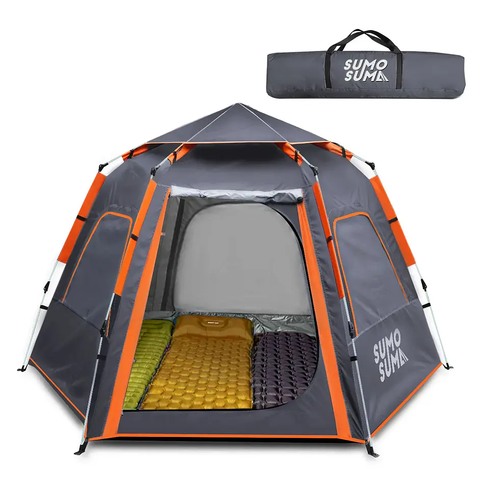 Tenda de Campismo Instantânea 3-4 Pessoas | Montagem Automática e Impermeável 4