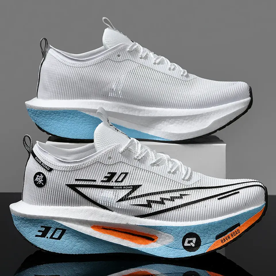 Tênis de Corrida com Placa de Carbono 3.0 | Almofadado e Leve para Jogging  4