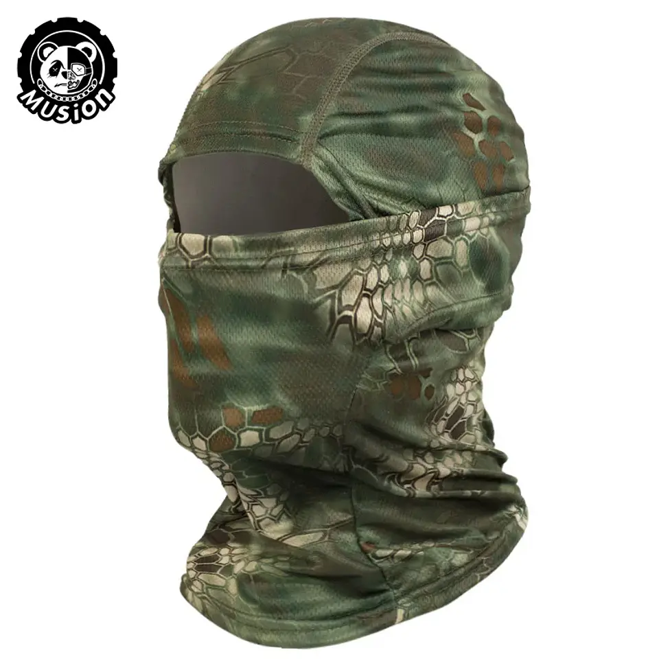 Balaclava Tática Musion de Secagem Rápida | Proteção UV para Ciclismo, Campismo e Airsof 9