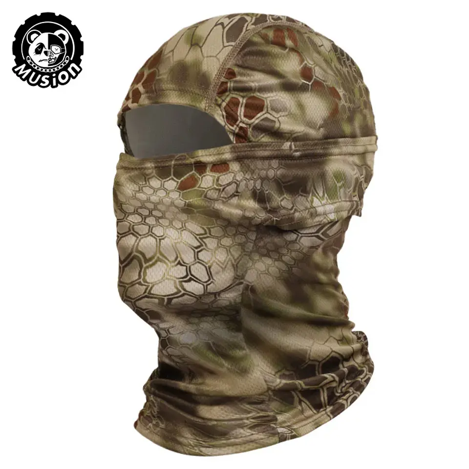 Balaclava Tática Musion de Secagem Rápida | Proteção UV para Ciclismo, Campismo e Airsof 10
