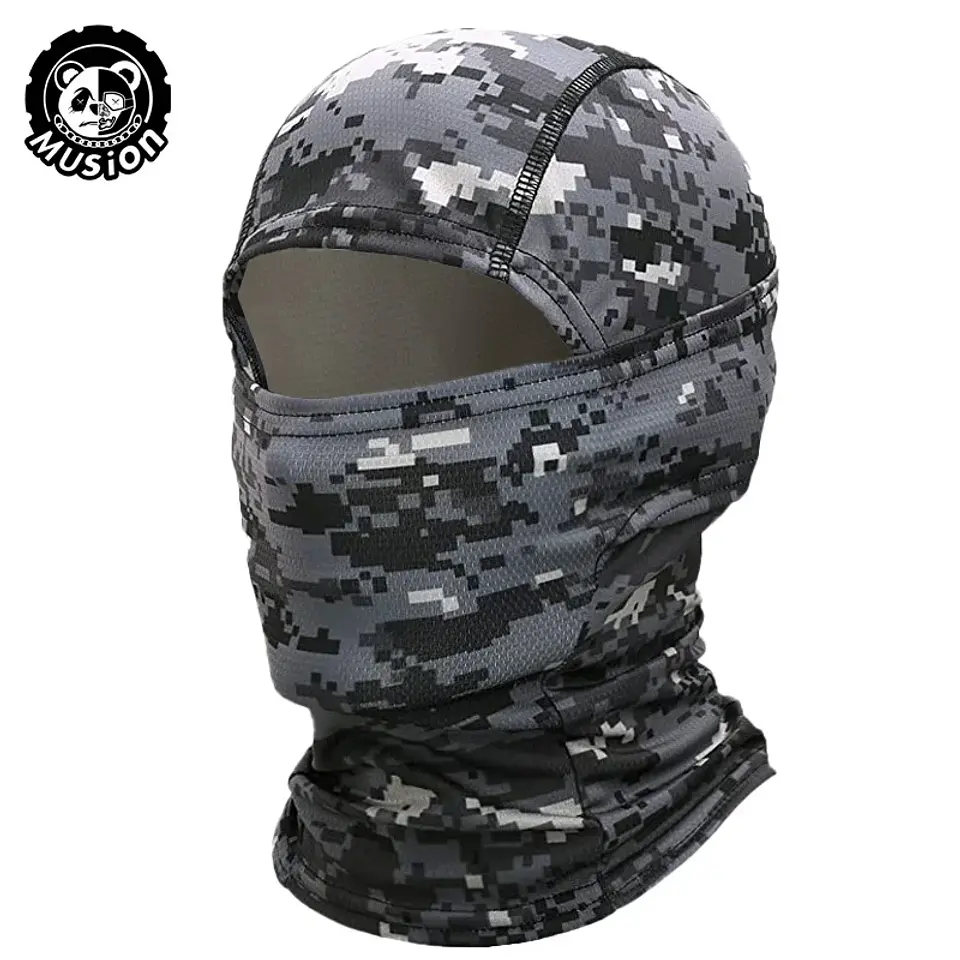 Balaclava Tática Musion de Secagem Rápida | Proteção UV para Ciclismo, Campismo e Airsof 12