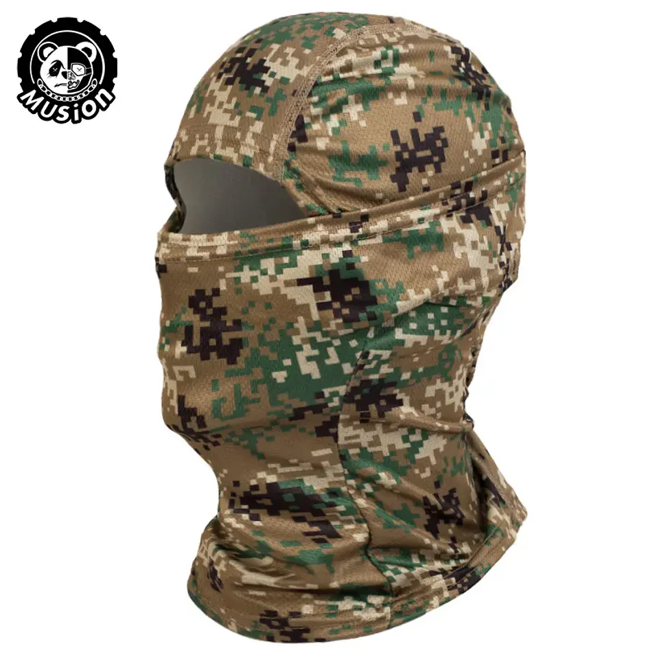 Balaclava Tática Musion de Secagem Rápida | Proteção UV para Ciclismo, Campismo e Airsof 13