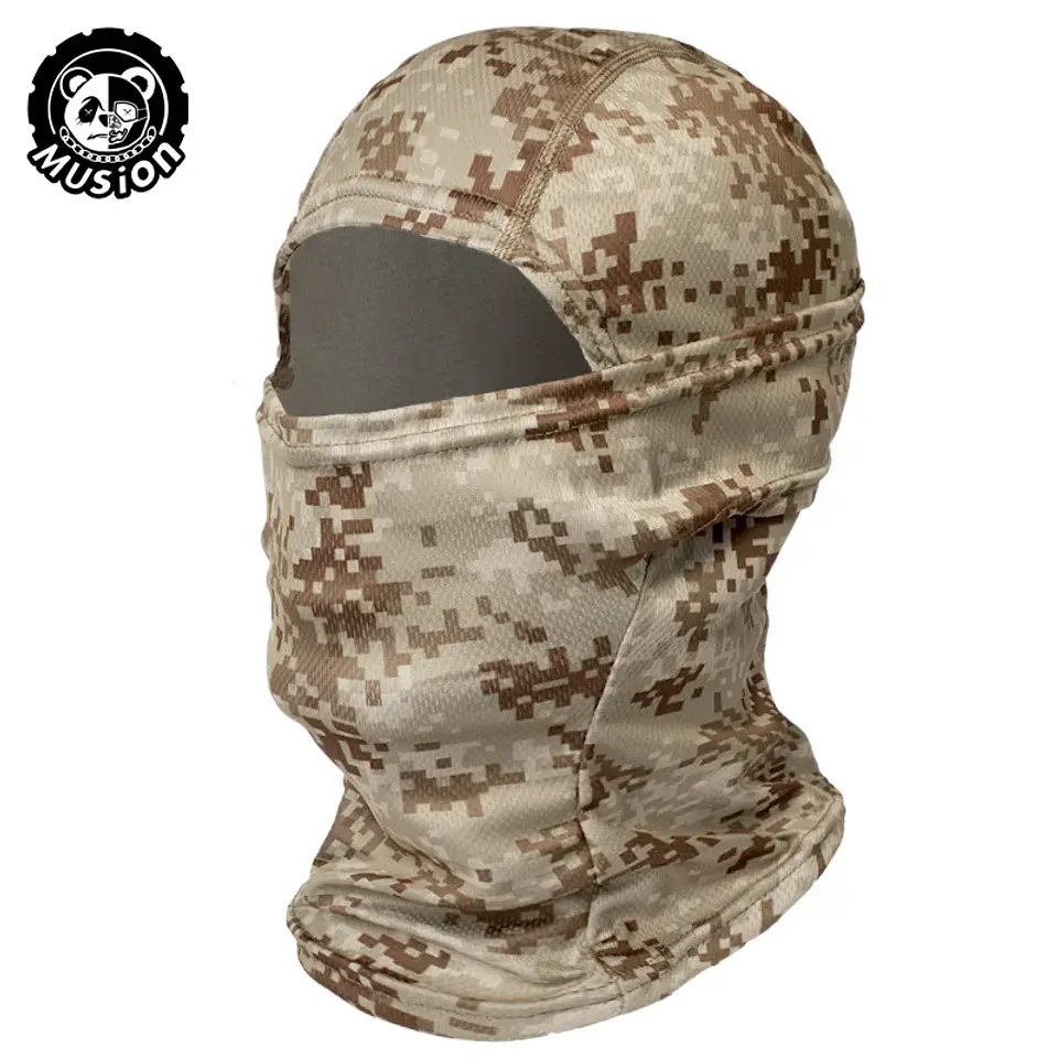 Balaclava Tática Musion de Secagem Rápida | Proteção UV para Ciclismo, Campismo e Airsof 14