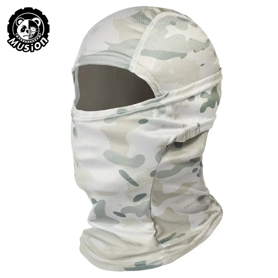 Balaclava Tática Musion de Secagem Rápida | Proteção UV para Ciclismo, Campismo e Airsof 15