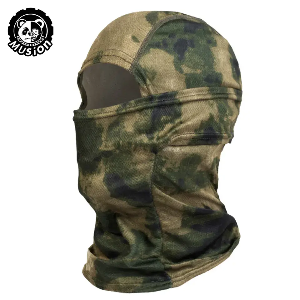 Balaclava Tática Musion de Secagem Rápida | Proteção UV para Ciclismo, Campismo e Airsof 17