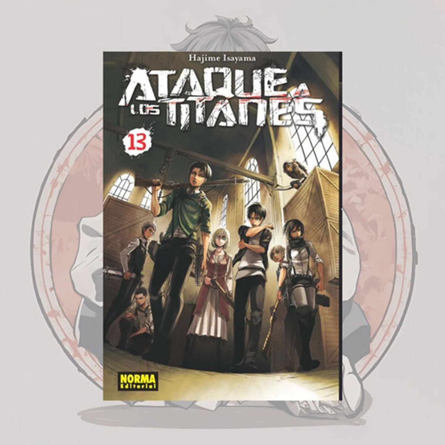 Ataque A Los Titanes 13- Shingeki No Kyojin- Norma Editorial