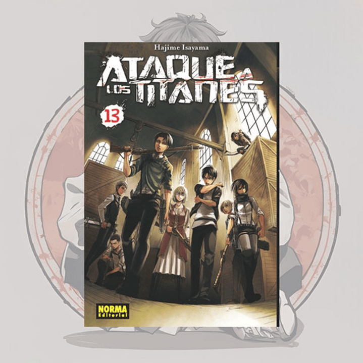 Ataque A Los Titanes 13- Shingeki No Kyojin- Norma Editorial