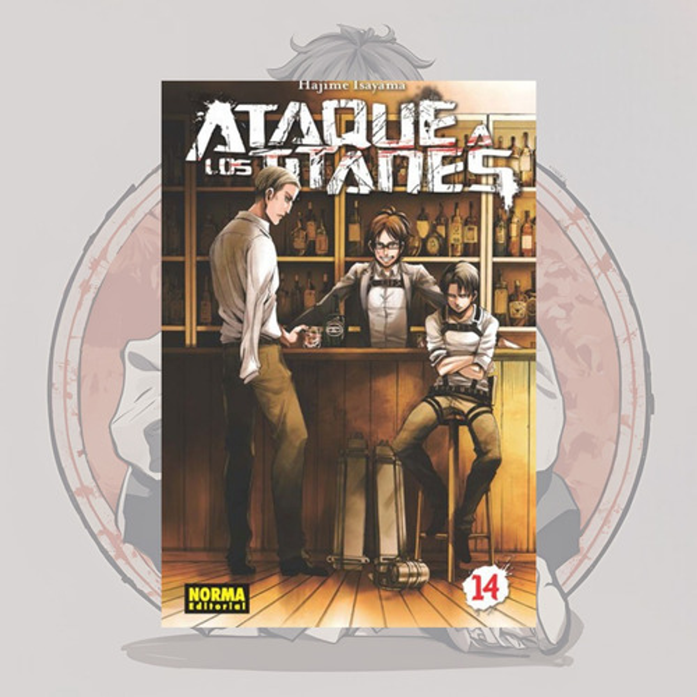 Ataque A Los Titanes 14- Shingeki No Kyojin- Norma Editorial